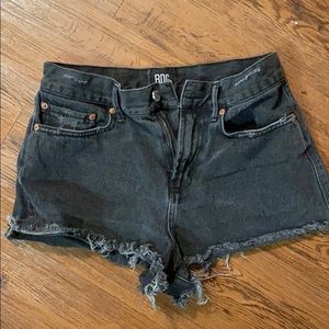 BDG Black Jean Shorts